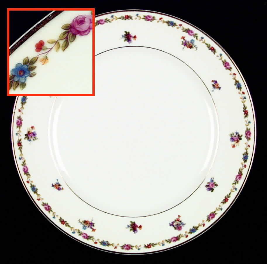 Riviera Dinner Plate by Charles Field Haviland-1