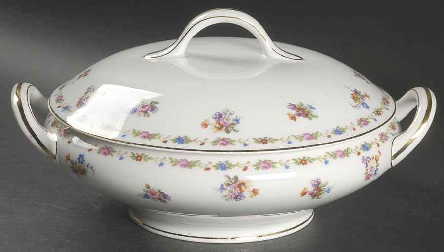 Riviera Round Covered Vegetable by Charles Field Haviland-1