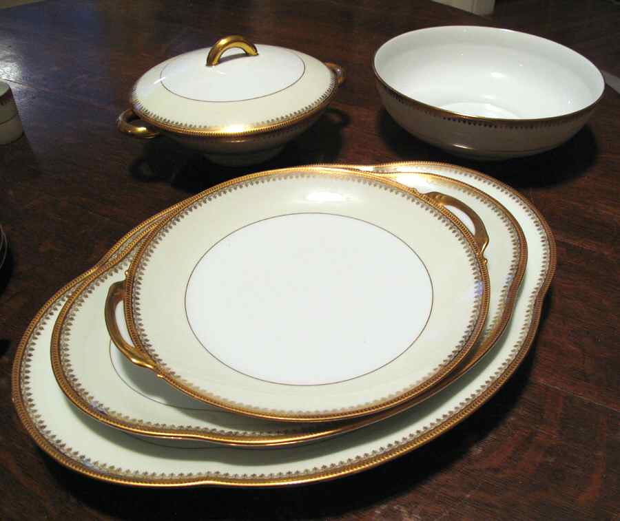 CHF272 Handled Cake Plate by Charles Field Haviland-1
