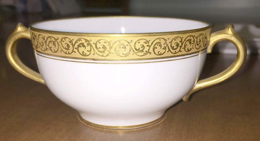 CHF274 Flat Cream Soup Bowl by Charles Field Haviland-1