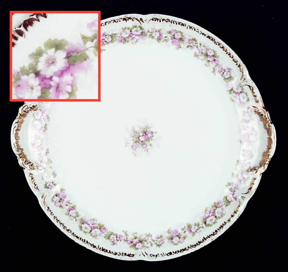 CHF292 Handled Cake Plate by Charles Field Haviland-1