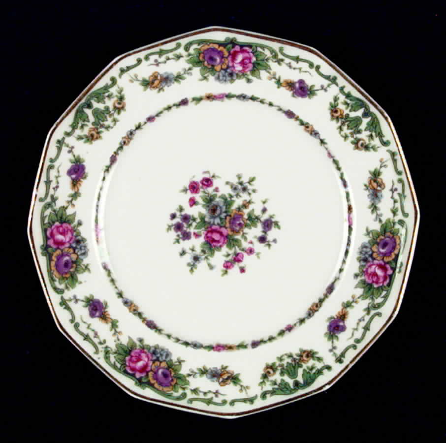 Head 169b Bread & Butter Plate by Charles Field Haviland-1