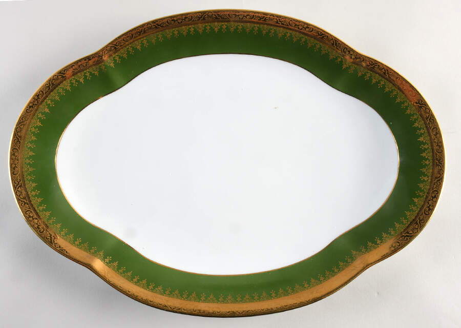 CHF38 16" Oval Serving Platter by Charles Field Haviland-1