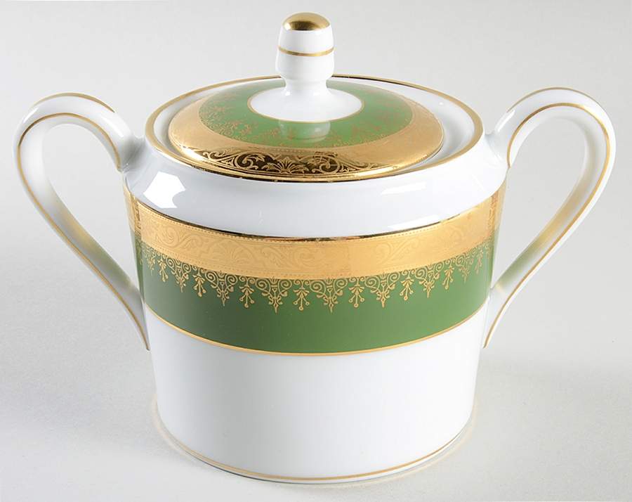 CHF38 Sugar Bowl & Lid by Charles Field Haviland-1