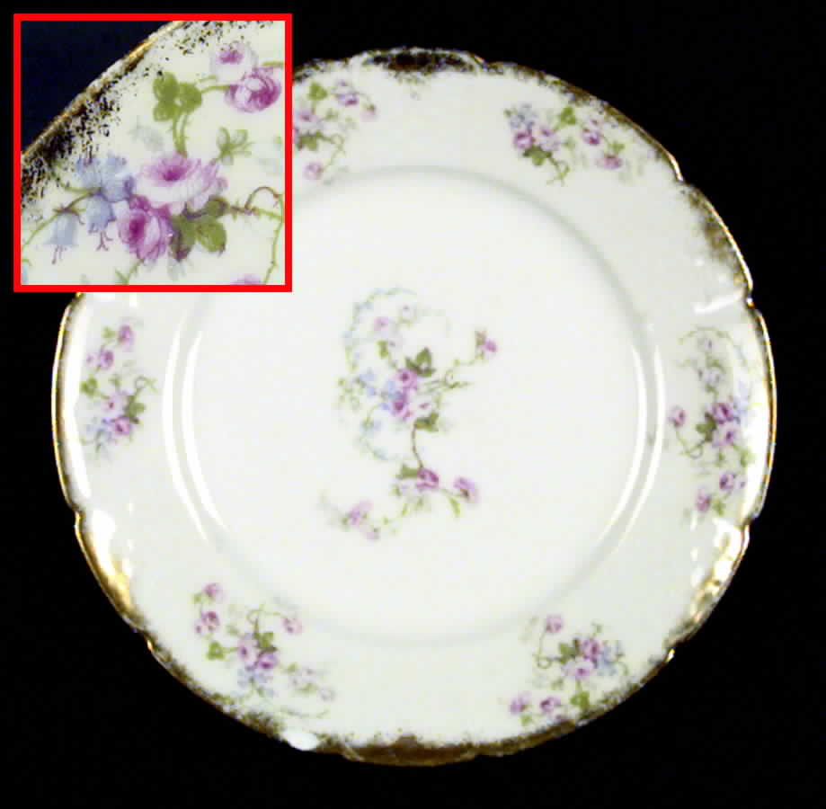 CHF43 Bread & Butter Plate by Charles Field Haviland-1