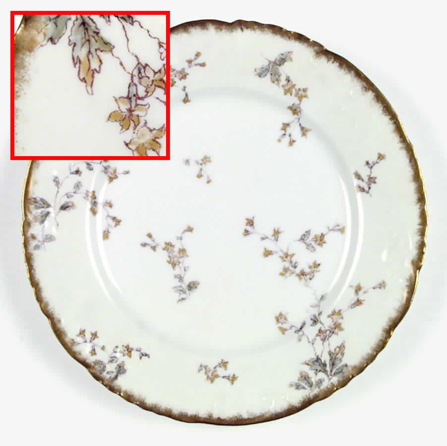 CHF44 Dinner Plate by Charles Field Haviland-1
