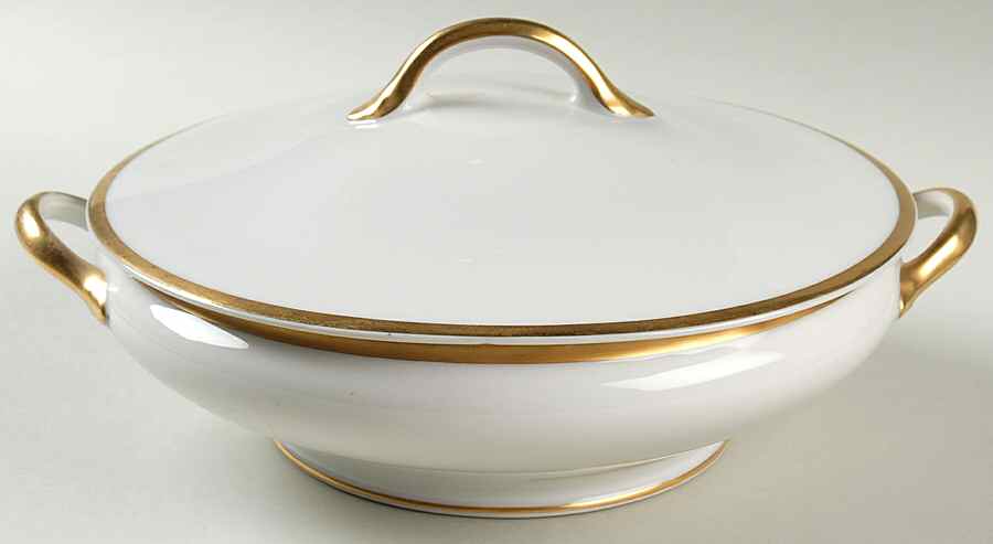 CHF48 Round Covered Vegetable by Charles Field Haviland-1