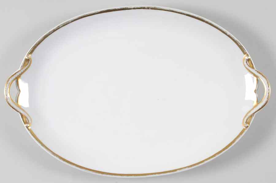 CHF48 14" Oval Serving Platter by Charles Field Haviland-1