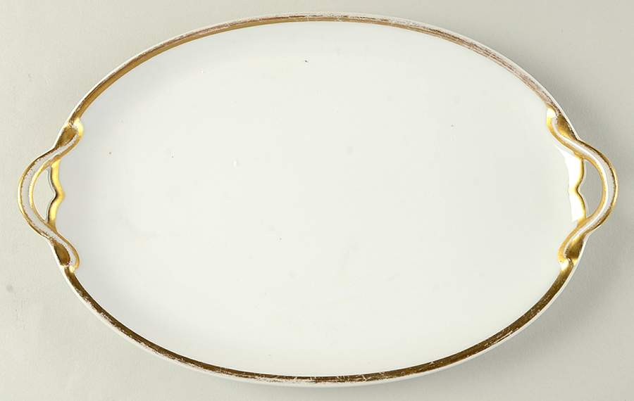 CHF48 12" Oval Serving Platter by Charles Field Haviland-1