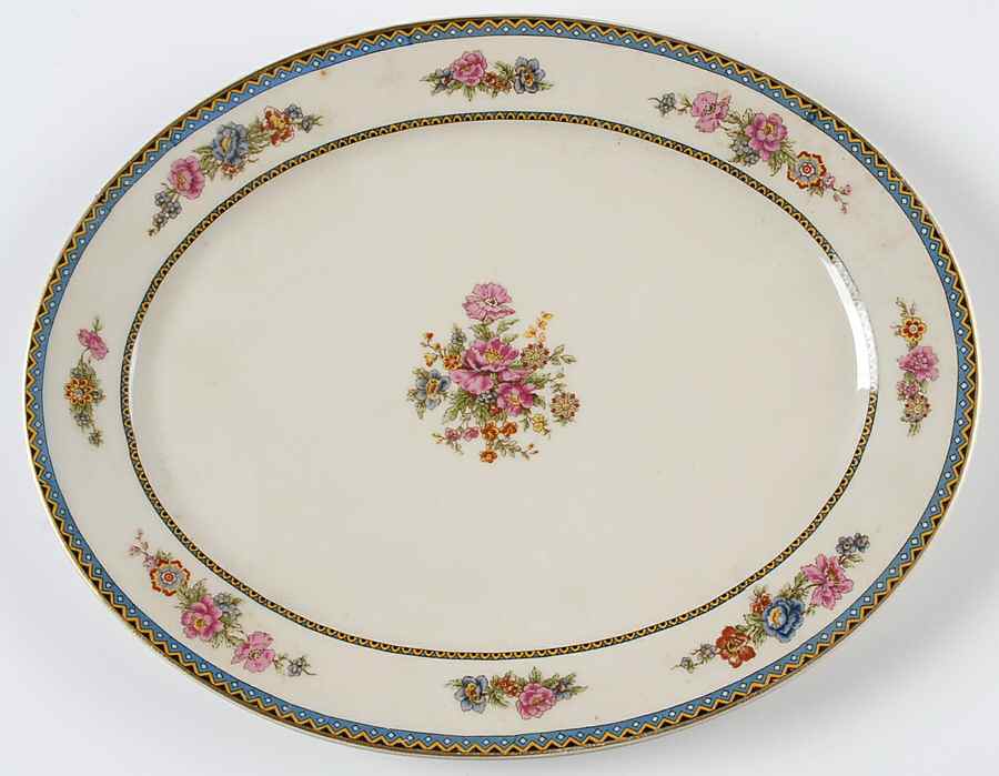 CHF5 11" Oval Serving Platter by Charles Field Haviland-1