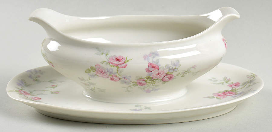CHF50 Gravy Boat with Attached Underplate by Charles Field Haviland-1