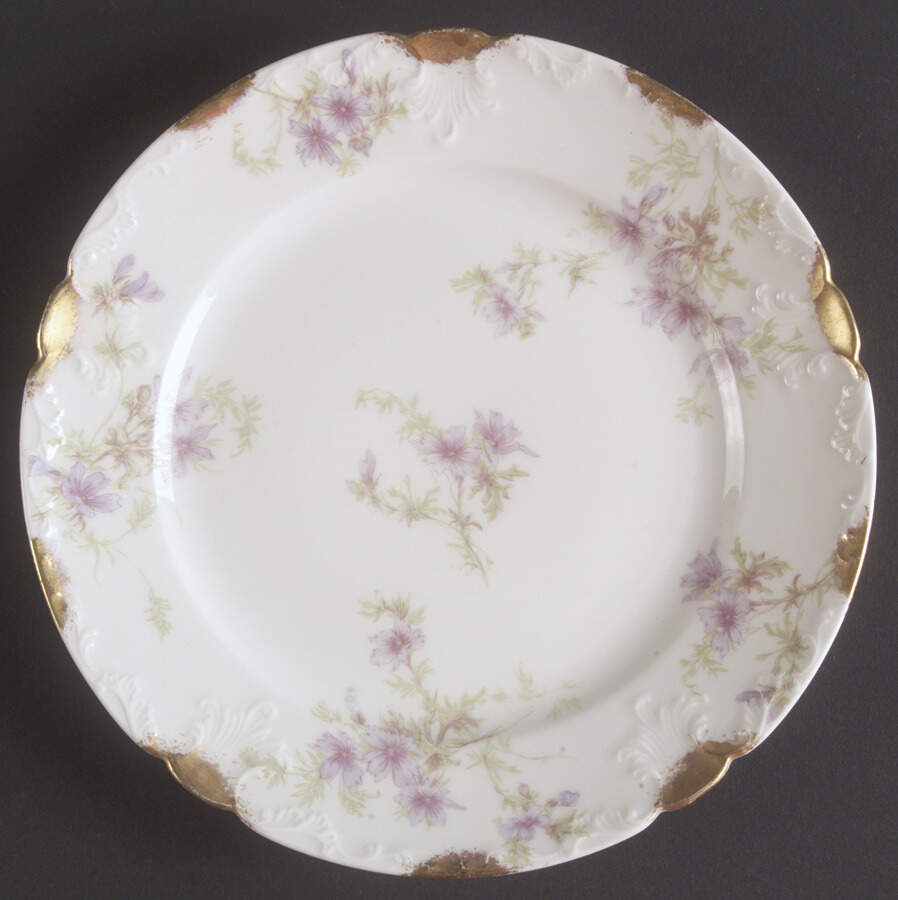 Schleiger 1293-5 Salad Plate by Charles Field Haviland-1