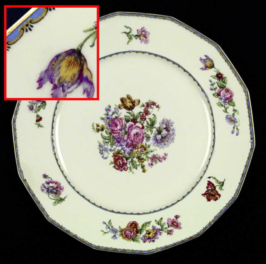 CHF55 Dinner Plate by Charles Field Haviland-1