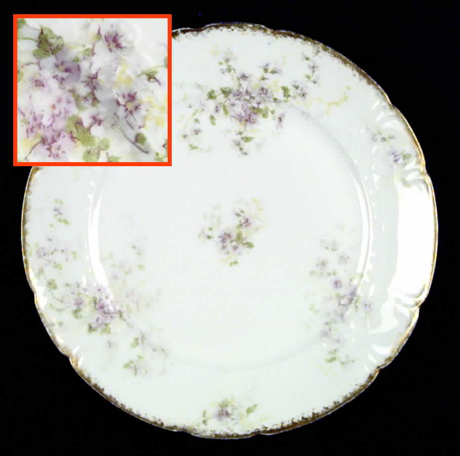 CHF64 Dinner Plate by Charles Field Haviland-1