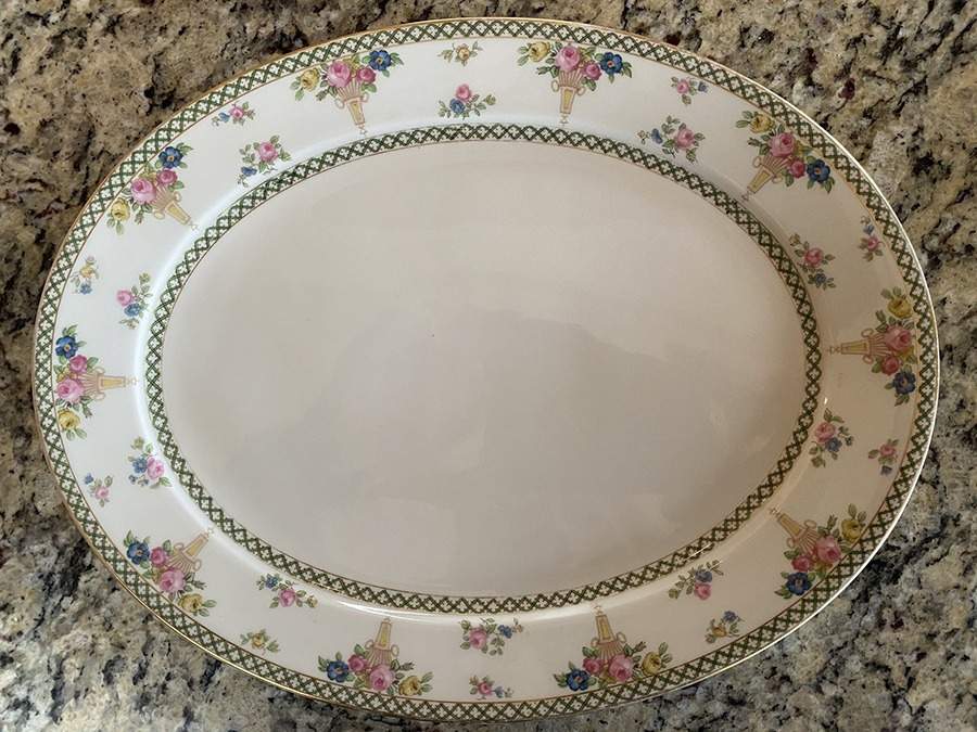 CHF66 13" Oval Serving Platter by Charles Field Haviland-1