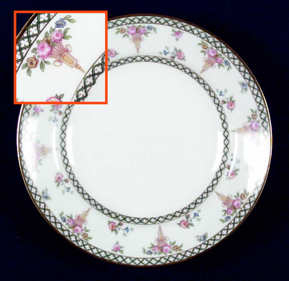 CHF66 Dinner Plate by Charles Field Haviland-1