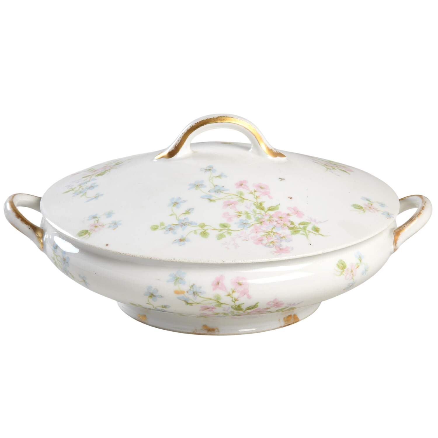 CHF72 Round Covered Vegetable by Charles Field Haviland-1