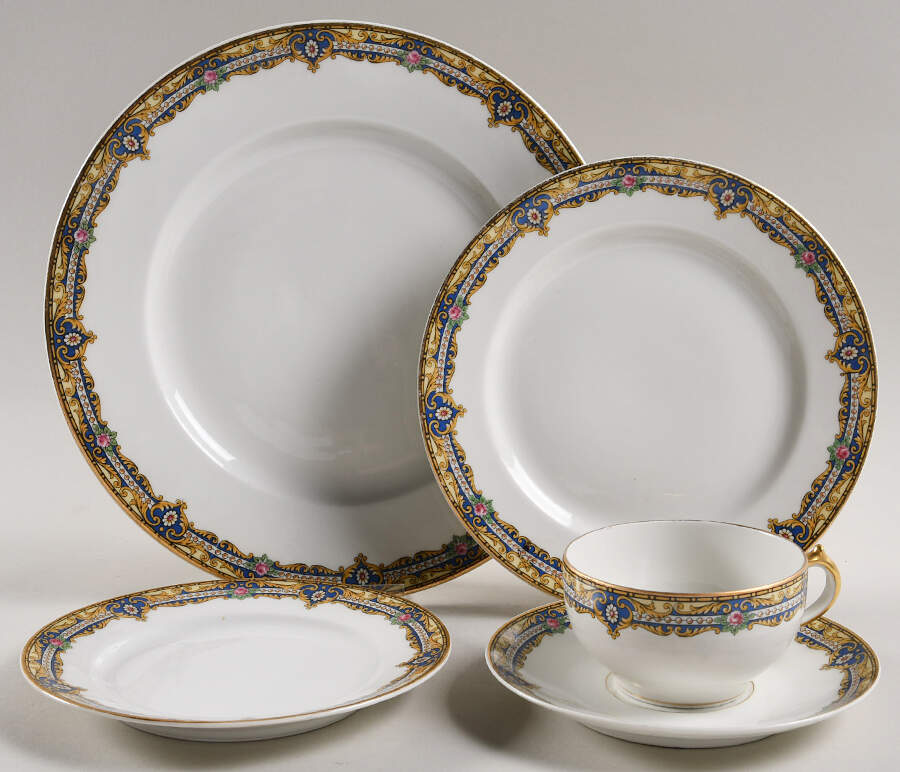 CHF73 5 Piece Place Setting by Charles Field Haviland-1