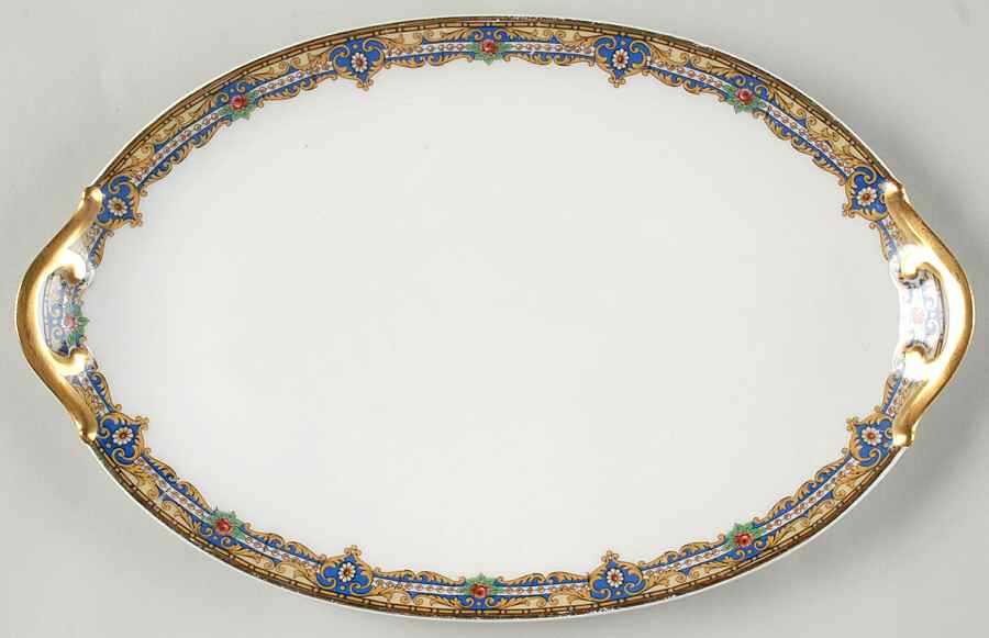 CHF73 12" Oval Serving Platter by Charles Field Haviland-1