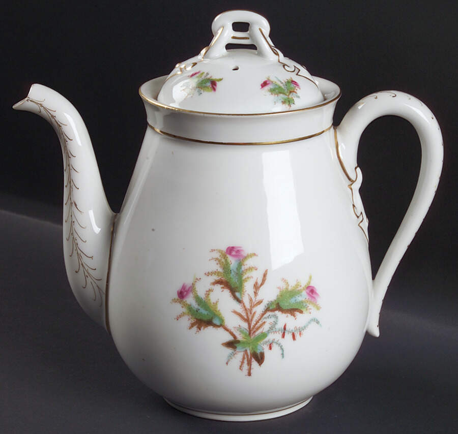 CHF86 Coffee Pot & Lid by Charles Field Haviland-1
