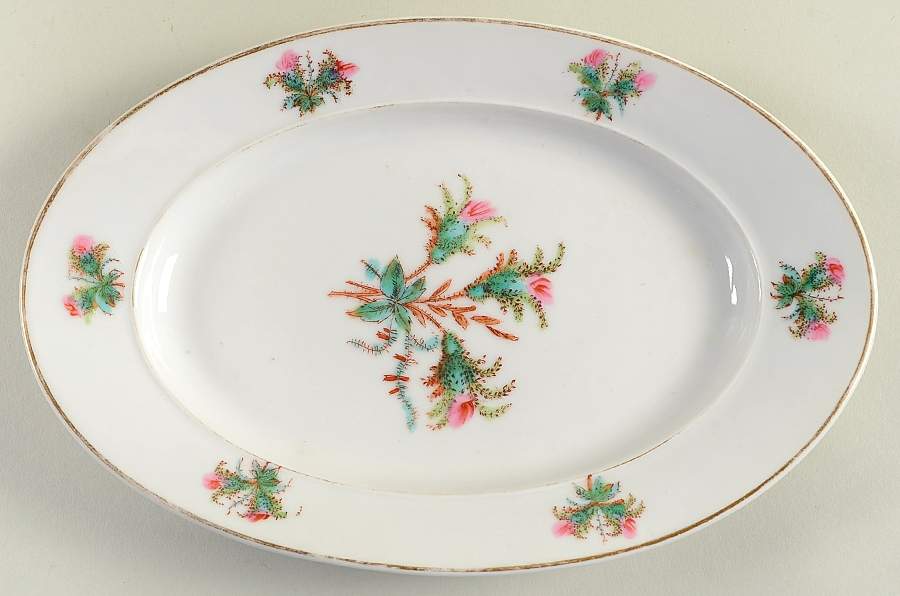 CHF86 9" Oval Serving Platter by Charles Field Haviland-1