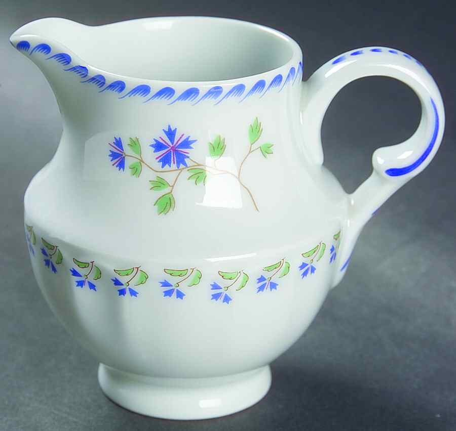 Cornflower (Barbeaux) Creamer by Charles Field Haviland-1