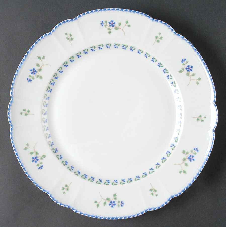 Cornflower (Barbeaux) Large Dinner Plate by Charles Field Haviland-1