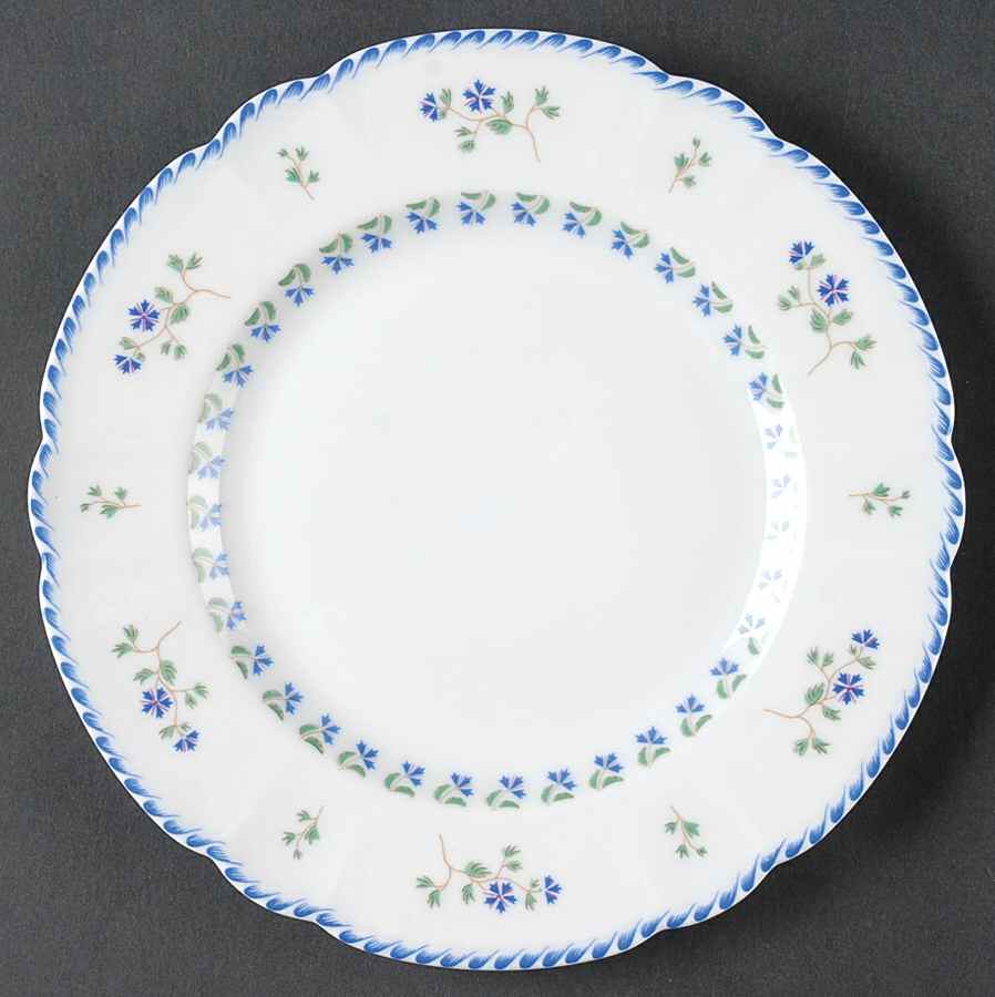 Cornflower (Barbeaux) Salad Plate by Charles Field Haviland-1
