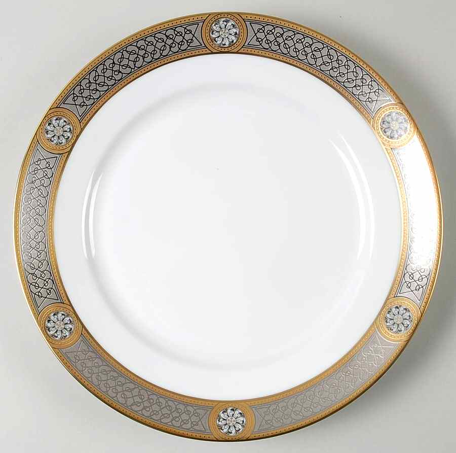 Diamanta Dinner Plate by Charles Field Haviland-1