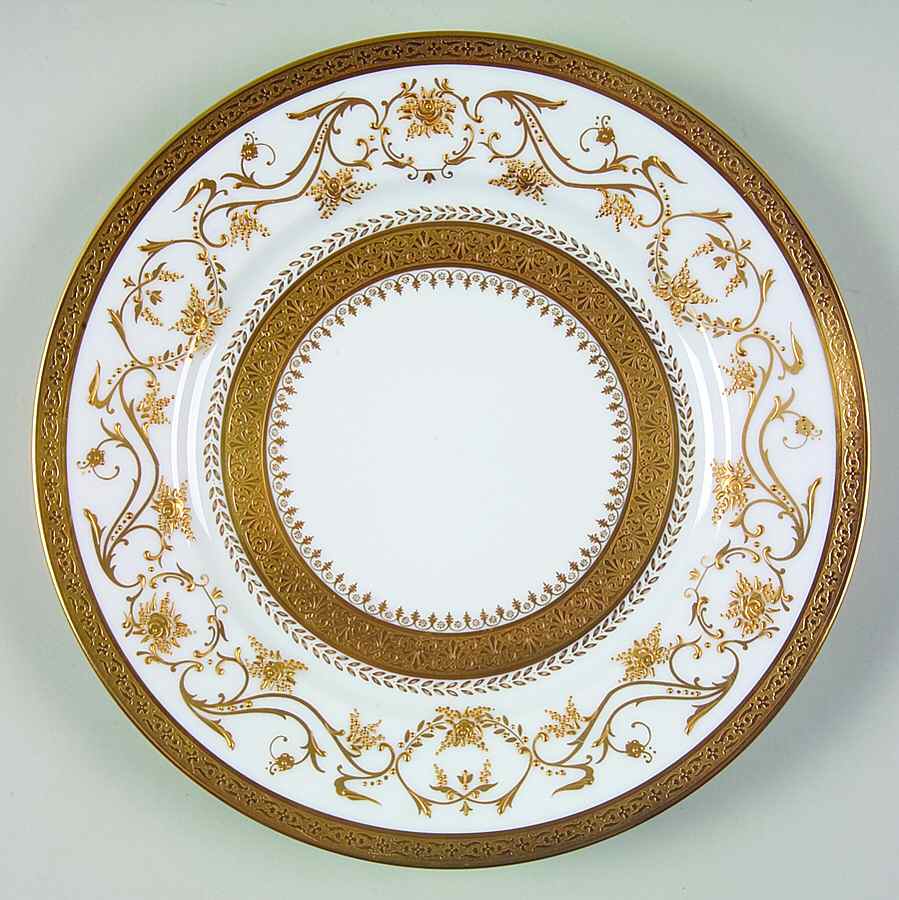 Dynasty Gold Dessert Luncheon Plate by Charles Field Haviland-1