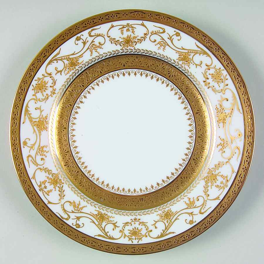 Dynasty Gold Salad Plate by Charles Field Haviland-1