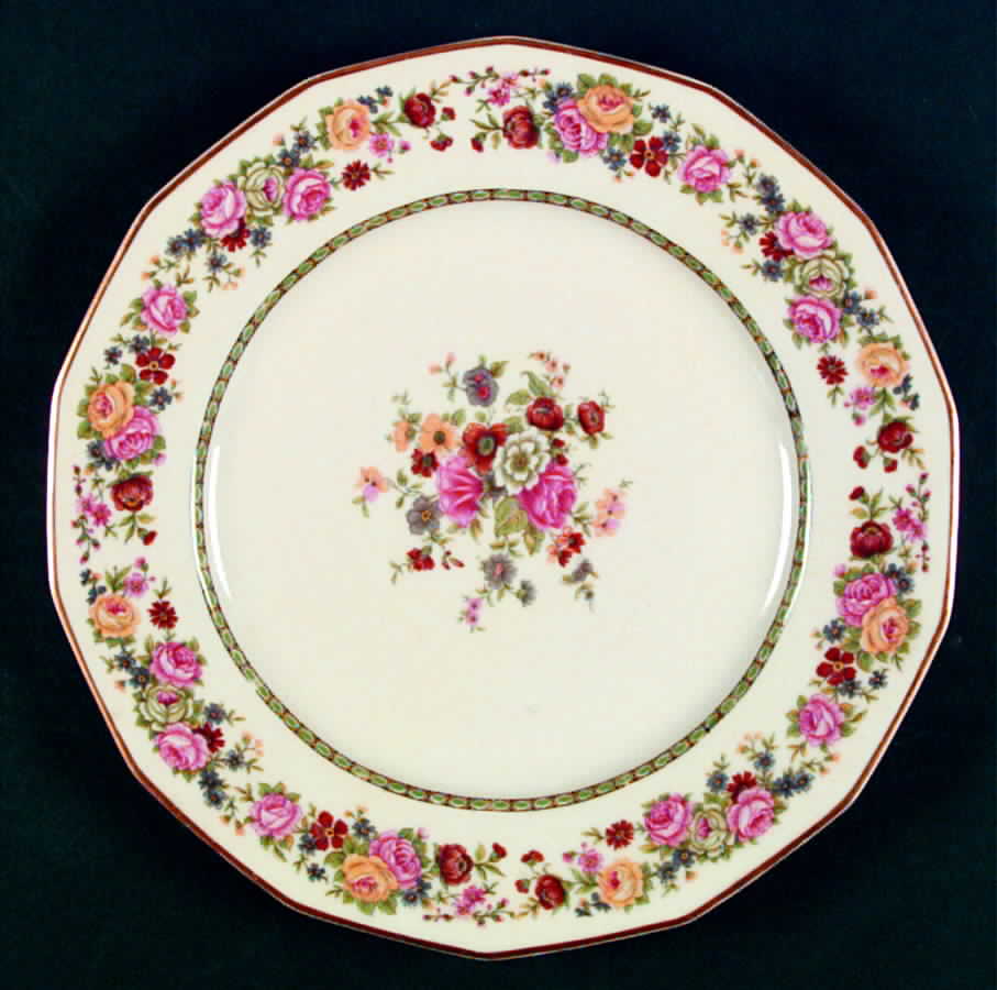 Eileen Dinner Plate by Charles Field Haviland-1