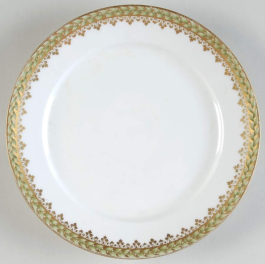 Empire Wreath Salad Plate by Charles Field Haviland-1