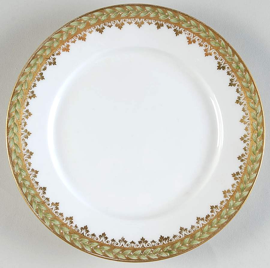 Empire Wreath Bread & Butter Plate by Charles Field Haviland-1