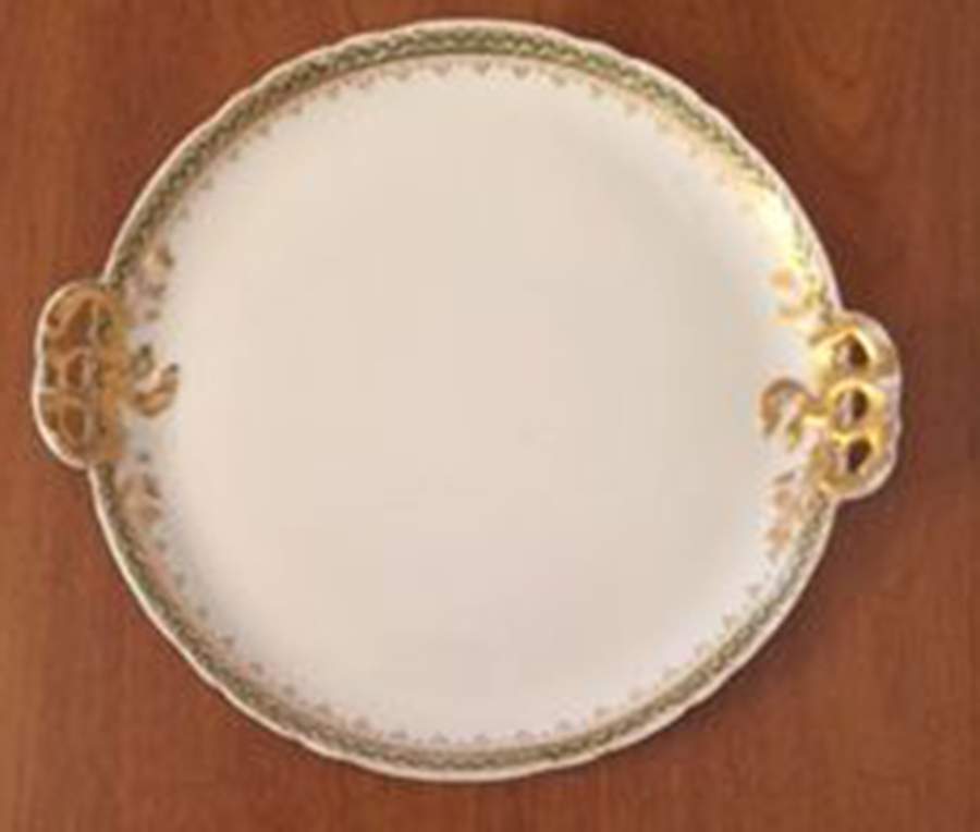 Empire Wreath Handled Cake Plate by Charles Field Haviland-1