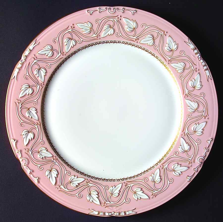 Eugenie Rose Large Dinner Plate by Charles Field Haviland-1