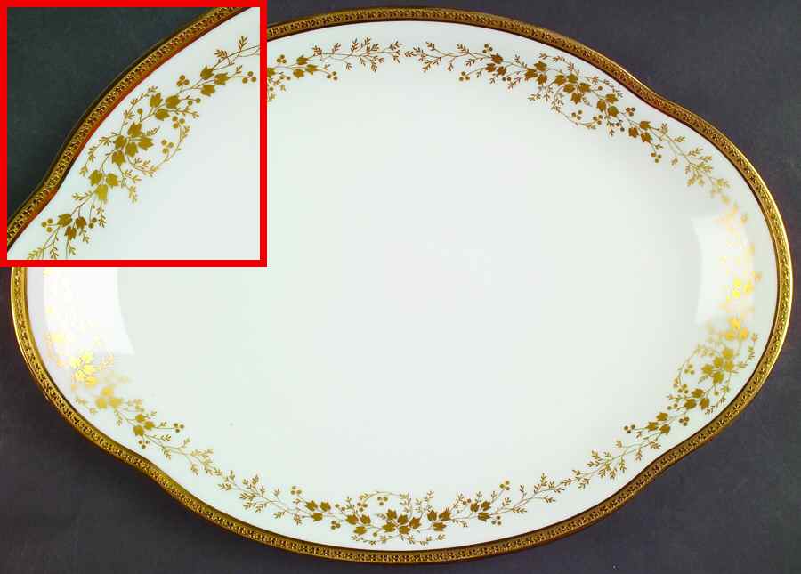Frederic 14" Oval Serving Platter by Charles Field Haviland-1
