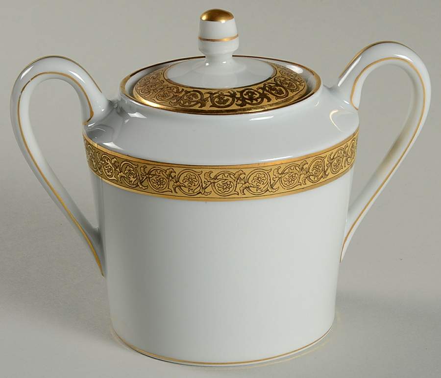 Havana Sugar Bowl & Lid by Charles Field Haviland-1