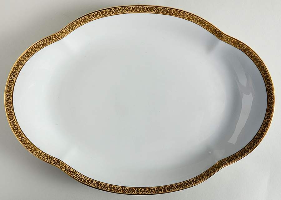Havana 16" Oval Serving Platter by Charles Field Haviland-1