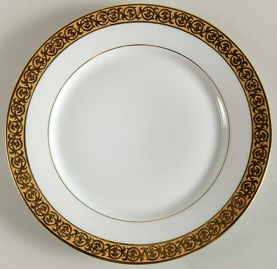 Havana Bread & Butter Plate by Charles Field Haviland-1