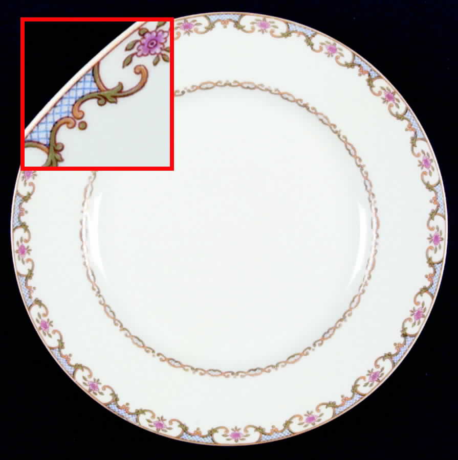 Head 123A Dinner Plate by Charles Field Haviland-1