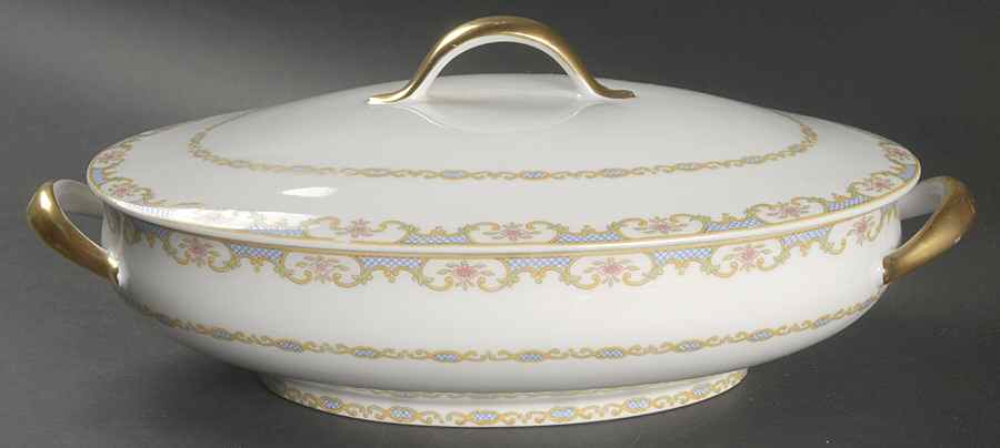 Head 123A Oval Covered Vegetable by Charles Field Haviland-1