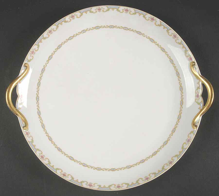 Head 123A 11" Chop Plate (Round Platter) by Charles Field Haviland-1