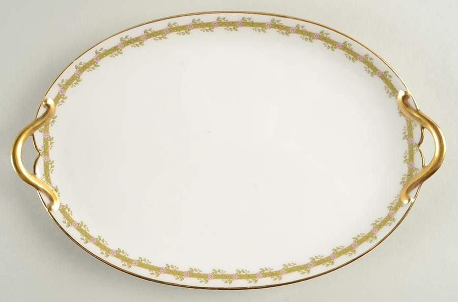Head 141 12" Oval Serving Platter by Charles Field Haviland-1