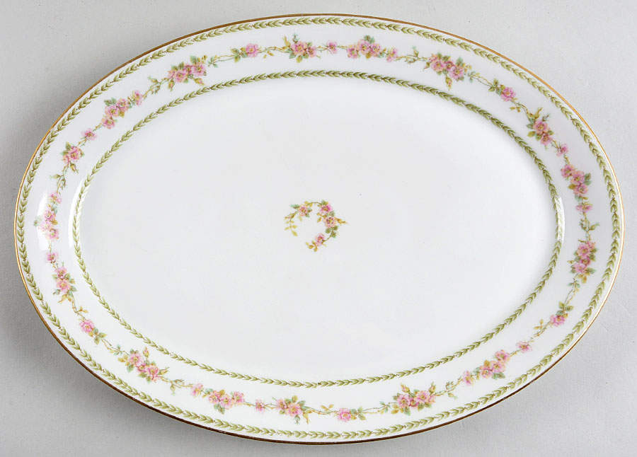 Head 148 13" Oval Serving Platter by Charles Field Haviland-1