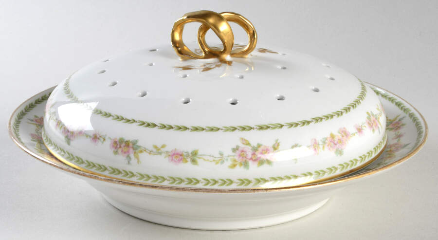 Head 148 Pancake Dish & Lid by Charles Field Haviland-1