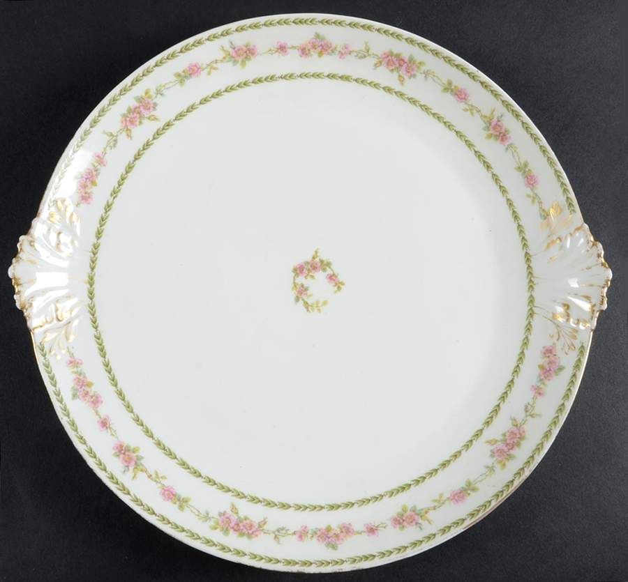 Head 148 Handled Cake Plate by Charles Field Haviland-1