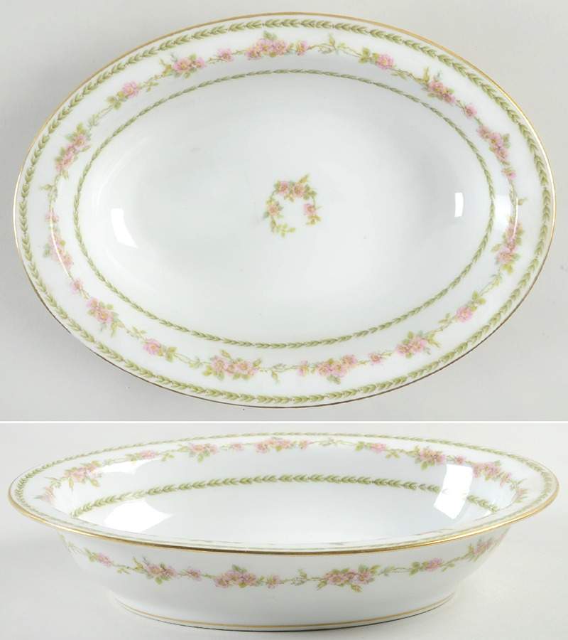 Head 148 9" Oval Vegetable Bowl by Charles Field Haviland-1