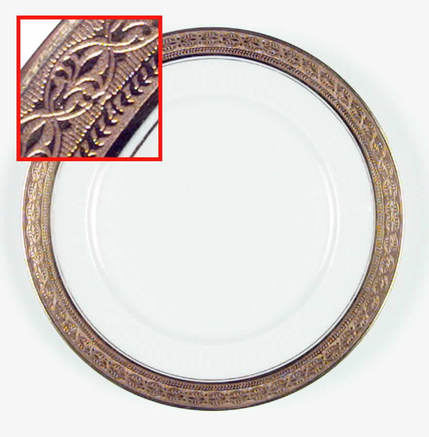 Head 160 Bread & Butter Plate by Charles Field Haviland-1