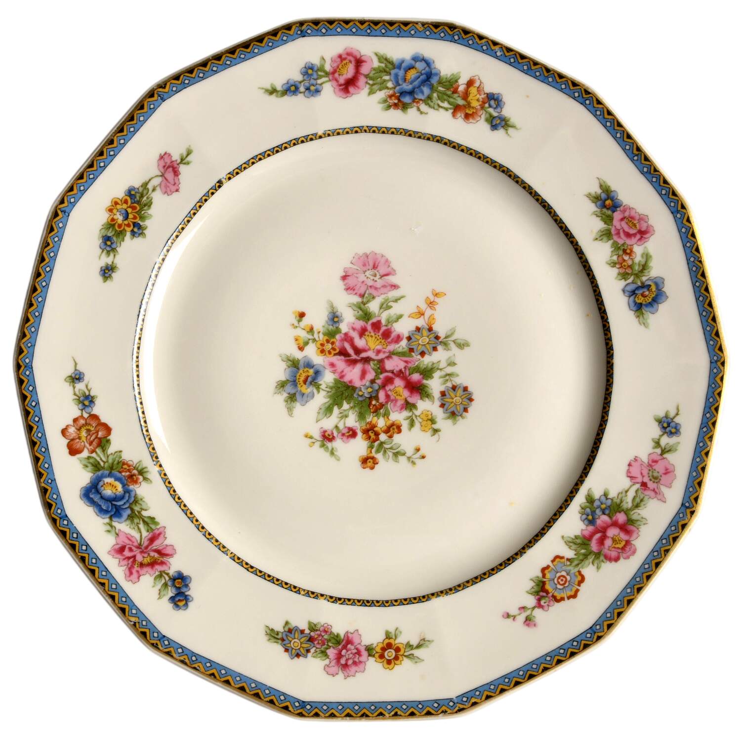 Head 173 Dinner Plate by Charles Field Haviland-1